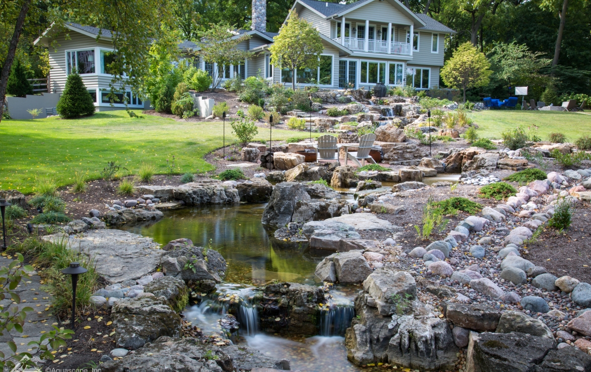Pondless waterfall in Bellingham