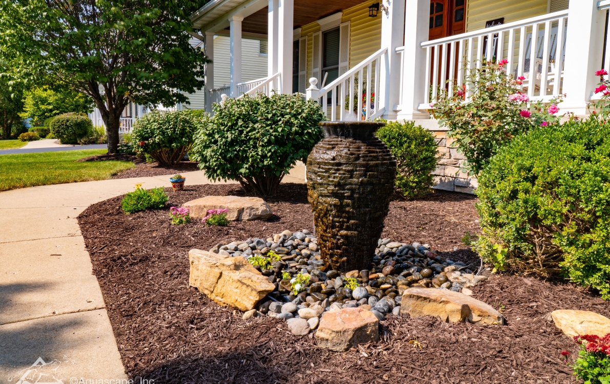 Front entry fountain