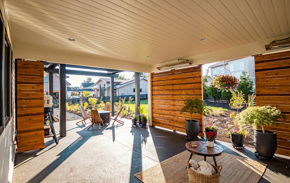 Outdoor living space