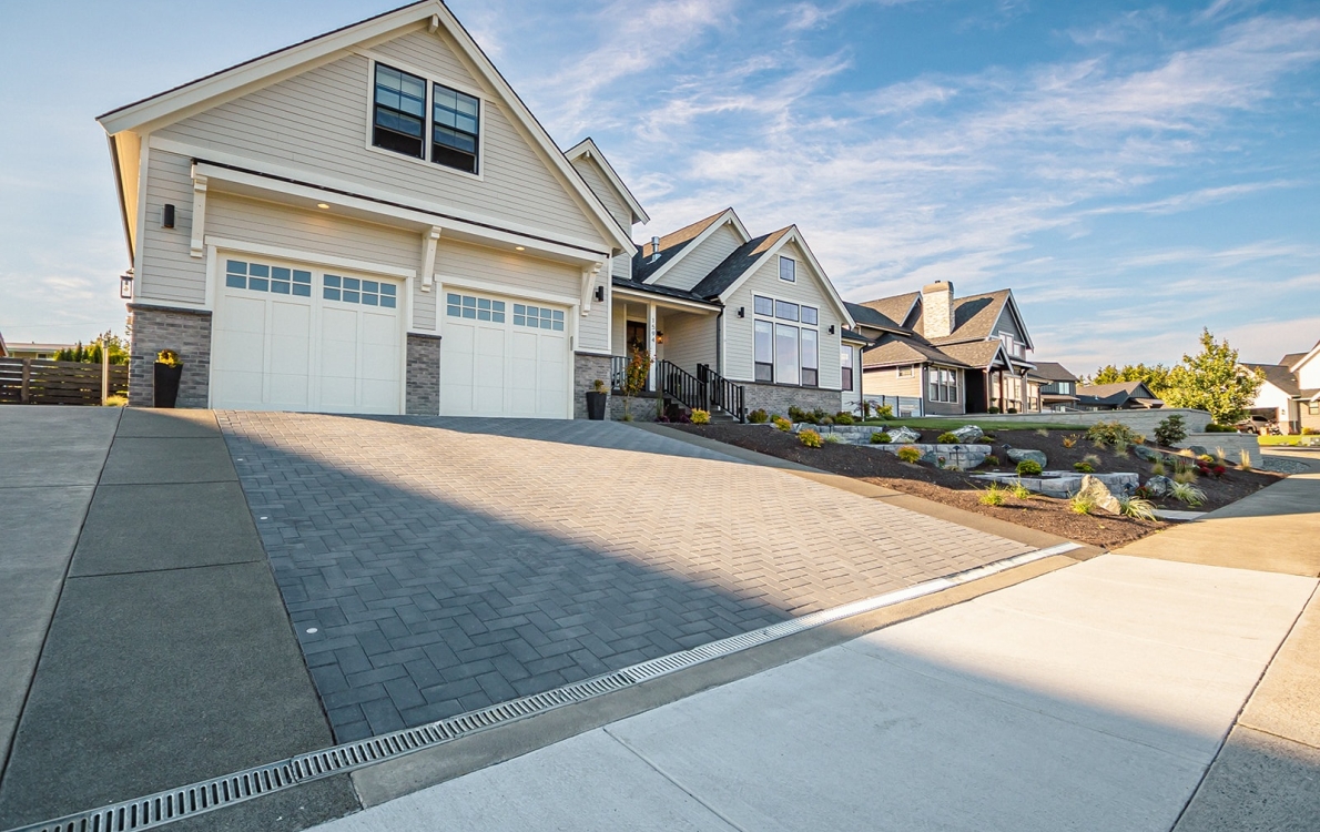 Paver driveway
